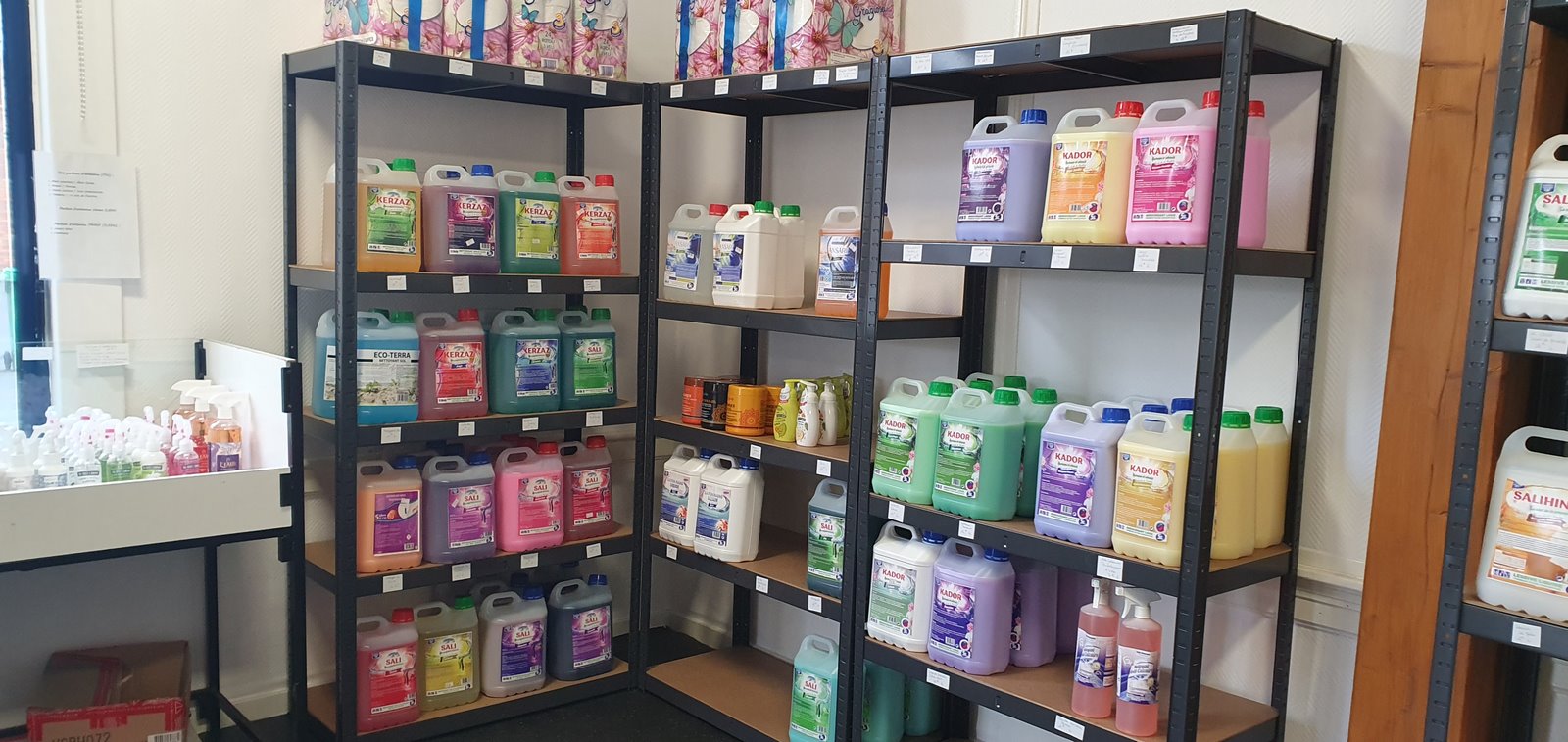 Vente de produits ménagers à la Pévèle